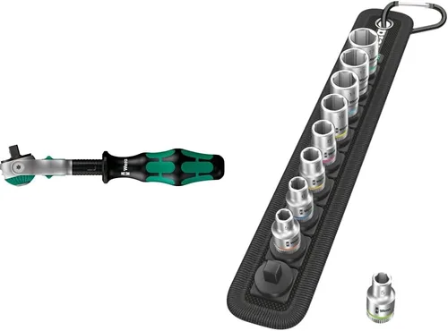 Miniatura 13 de Wera - 5003500001 Zyklop 8000 A Llave de trinquete, 1/4 pulgadas