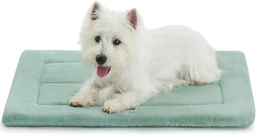 Miniatura 14 de Made4Pets Cojín Cama para Jaula de Perros Medianos y Grandes, Lavable y Reversible, Tapete Antideslizante para Perrera para un Sueño Acogedor, Cama