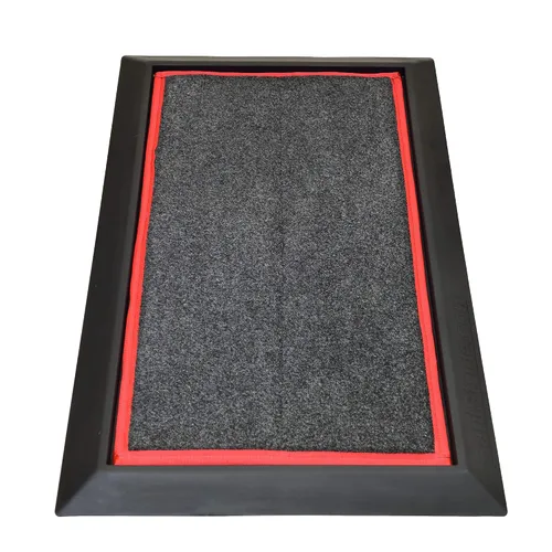 Miniatura 9 de Desinfectante para zapatos - Alfombrilla para zancadas de 1 pulgada de profundidad (inserto amarillo)