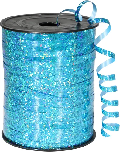 Miniatura 14 de Cinta rizadora azul, cinta azul de 500 yardas, cinta rizadora para envolver regalos, cinta de globos, cuerda de globos, cinta rizada, cinta fina
