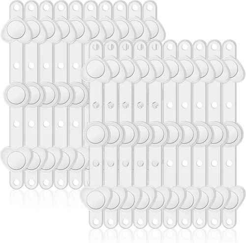 Miniatura 8 de Waydress 10 pares de imanes florales para boutonniere pequeños, pines de ramillete fijos, imanes para gemelos, broches, flor adhesiva para boda