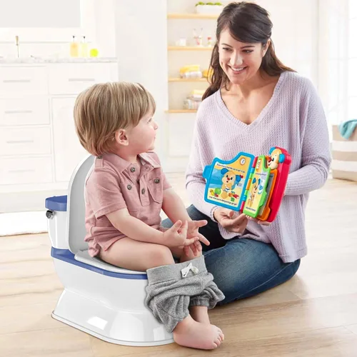 Miniatura 7 de CheerTry Inodoro de Entrenamiento para Niños Pequeños 2 en 1 - Silla de Baño Más Grande y Asiento de Entrenamiento Desmontable para Niños y Niñas