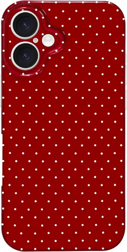 Miniatura 217 de Hython Funda para iPhone Air, diseño estético de lunares lindos, funda simple de 6.5 pulgadas, delgada, antiarañazos, parachoques de TPU suave, a