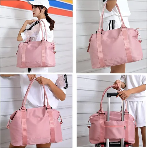 Miniatura 7 de JSAHAH Bolsa de viaje para mujer bolsa de transporte para equipaje bolsa de deporte para gimnasio