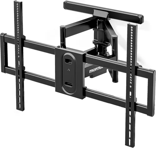 Miniatura 10 de monTEK Soporte de pared para TV de movimiento completo para televisores de 43 a 95 pulgadas, premontado y hasta 150 libras, soporte de montaje de TV