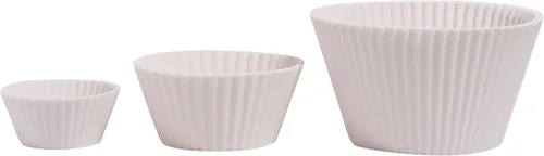 Miniatura 7 de The Silicone Kitchen JUMBO - Vaso reutilizable de silicona para hornear, no tóxico, sin BPA, apto para lavavajillas, Jumbo, paquete de 12, blanco