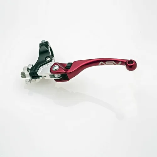 Miniatura 5 de ASV - Palanca de embrague irrompible F4 Quad ATV w/Perch # CD F406SX - Shorty Black Negro