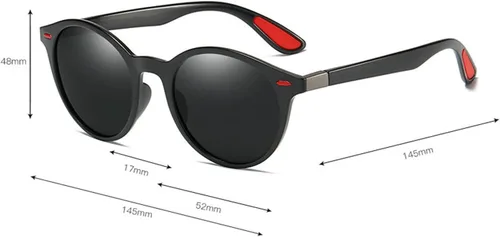 Miniatura 5 de Gafas de lectura polarizadas deportivas ultraligeras para hombre, gafas de lectura de marco completo, gafas redondas de presbicia para exteriores