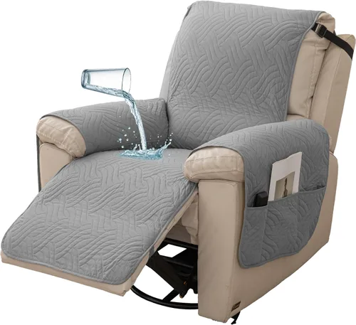 Miniatura 9 de Deep Dream Fundas impermeables para silla reclinable, funda antideslizante para sofá reclinable, protector de muebles para niños perezosos, funda