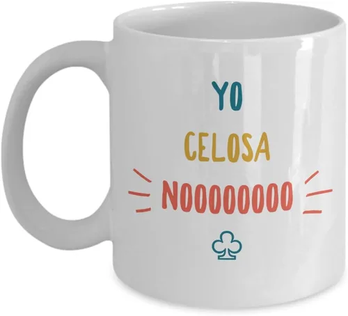 Miniatura 4 de Taza Cafe Celosa Vaso, taza de café divertidas, tazas personalizadas, taza de café inspiradoras, taza con mensajes positivos., 11onza