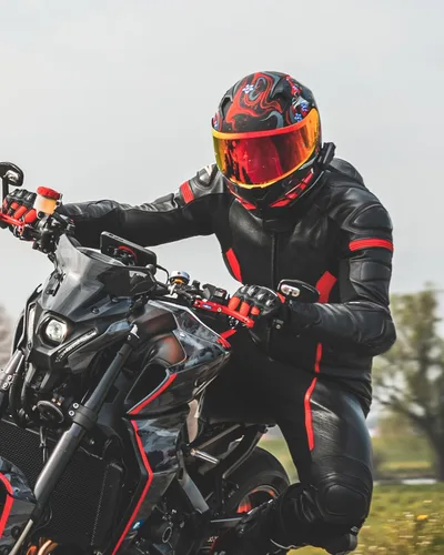 Miniatura 8 de ILM - Casco completo de motocicleta con Pinlock compatible con viseras y aletas transparentes y tintadas, casco para Street Bike y Motocross