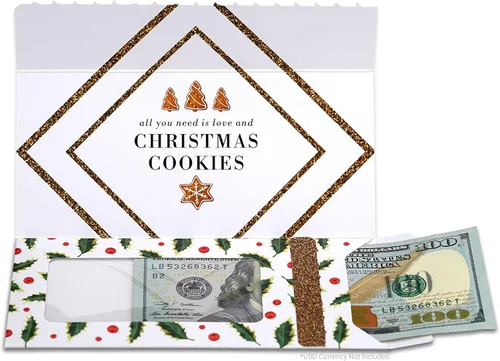 Miniatura 28 de Tarjeta de boda, con dos aperturas de tira para desgarrar, con ventana de plástico transparente que deja ver dinero, cheques o tarjetas de regalo
