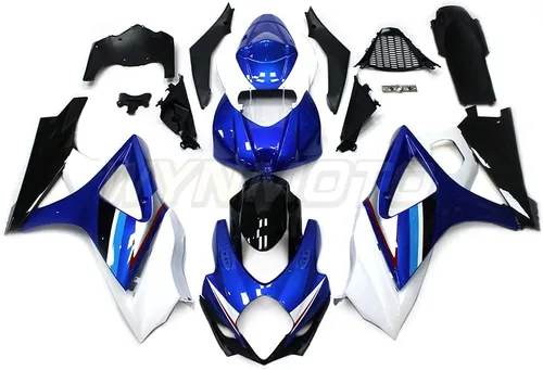 Miniatura 10 de Motocicleta brillante negro gris carenado completo apto para Suzuki GSXR1000 2003 2004 K3 03 04 GSX-R1000 ABS plástico inyección molde carrocería