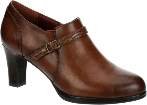 Miniatura 4 de Lauren Blakwell Ellory - Botines de tacón de piel sintética de corte bajo para mujer
