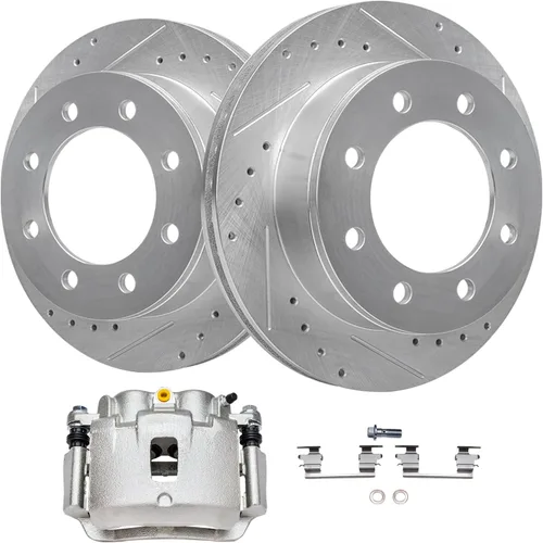 Miniatura 81 de Detroit Axle - Kit de freno delantero para Chevrolet Equinox Pontiac Torrent Suzuki XL-7, 08-10 Saturn Vue, 12-15 Captiva Sport Reemplazo 2008 2009