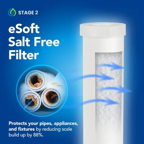 Miniatura 4 de Kind Water Systems - Alternativa al suavizante de agua sin sal para toda la casa - Filtra la suciedad, la arena y los escombros - Protege