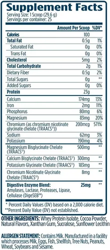 Miniatura 3 de VMI Sports ProtoLyte Proteína Aislada de Suero en Polvo Suero Bajo en Calorías para Pérdida de Peso y Ganancia Muscular Enzimas Digestivas