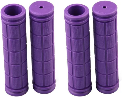 Miniatura 6 de 1 par de empuñaduras de bicicleta de goma antideslizantes para manillar de bicicleta BMX MTB bicicleta montaña scooter plegable Azul cielo