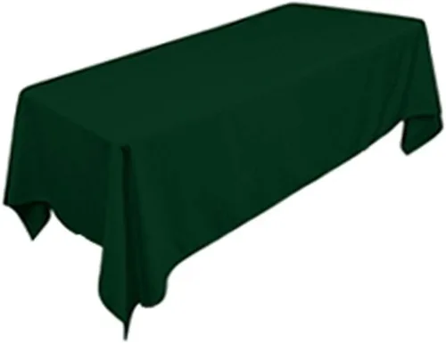 Miniatura 8 de Tektrum mantel rectangular de poliéster, 54 נ84 pulgadas. Tela gruesa, resistente y duradera