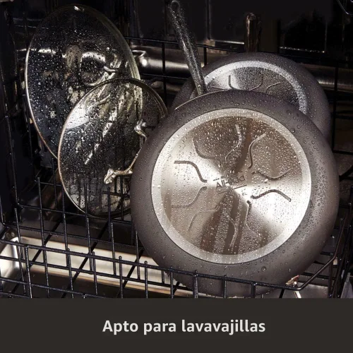Miniatura 4 de All-Clad HA1 Asador Antiadherente Anodizado Duro y Parrilla Antiadherente 13x16 Pulgadas Apto para Horno y Asador hasta 500F Bandeja para Asar