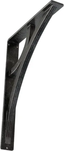 Miniatura 42 de Ekena Millwork BKTM02X10X12TGLABS Soporte de metal, 2 pulgadas de ancho x 10 pulgadas de profundidad x 12 pulgadas de alto, latón envejecido