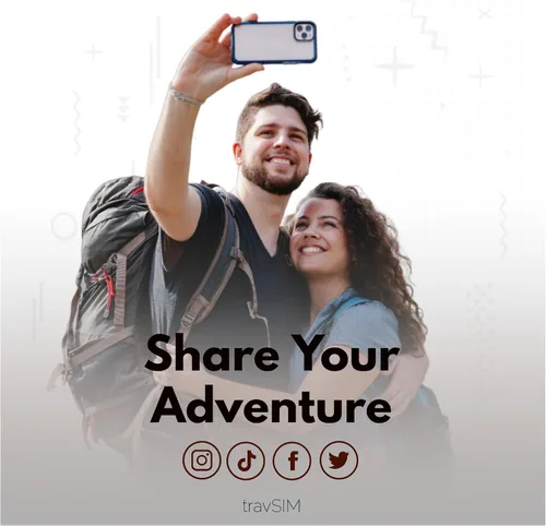 Miniatura 4 de travSIM Tarjeta SIM de Costa Rica Datos móviles de 10 GB a velocidades 4G/5G Roaming gratuito en El Salvador, Guatemala, Nicaragua y Panamá