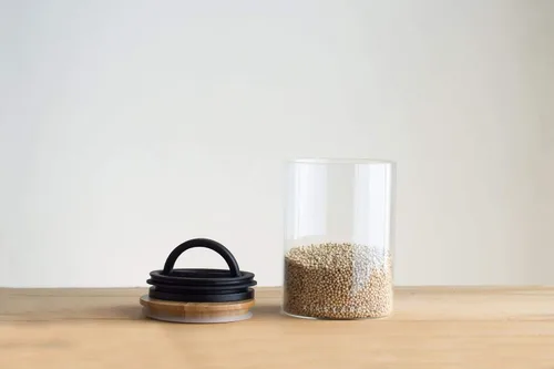 Miniatura 6 de AirScape Recipiente de vidrio para almacenamiento de alimentos, almacenamiento de vidrio con tapa interior sin aire patentada de Estados Unidos
