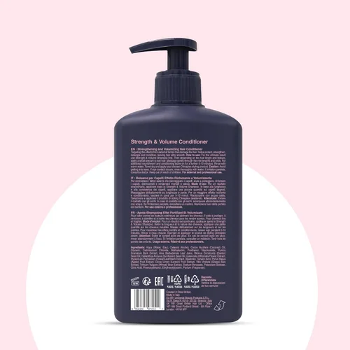 Miniatura 8 de Climaplex Acondicionador de fuerza y volumen, propiedades hidratantes y protectoras, contiene beneficios desenredantes, deja el cabello suave como