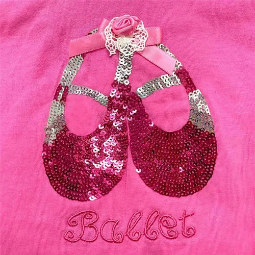 Miniatura 12 de Dressy Daisy Zapato de bailarina con lentejuelas para niñas pequeñas, vestido tutú de ballet rosa, disfraz de baile elegante
