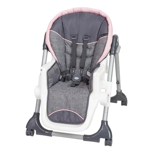 Miniatura 4 de Baby Trend Dine Time - Silla alta 3 en 1, color rosa claro Rosa Starlight