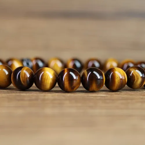 Miniatura 5 de COAI Pulsera de león con cuentas de piedra para hombres y mujeres, Piedra
