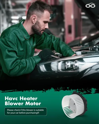 Miniatura 7 de SCITOO Motor soplador de calentador HVAC con jaula de ventilador frontal 700010 para Dodge para Ram 1500, para Dodge para Ram 2500, para Dodge