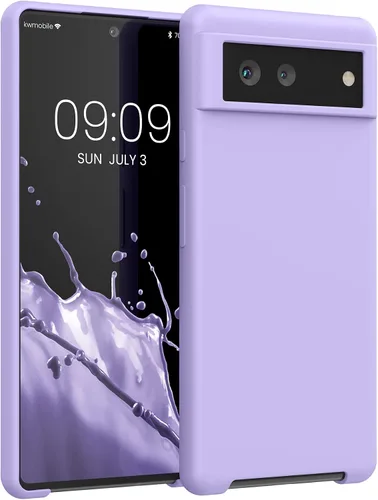 Miniatura 101 de kwmobile Funda Compatible con Google Pixel 6 Pro - Funda de Teléfono de Silicona TPU con Acabado Suave - Azul Caribe