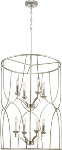 Miniatura 6 de Progress Lighting P500177-134 Colección Landree Foyer de ocho luces, Silver Ridge