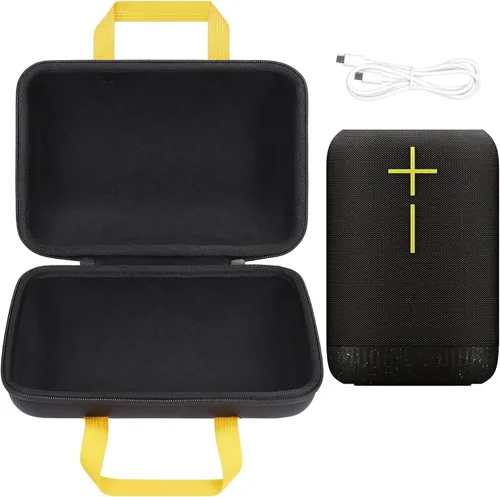 Miniatura 2 de co2CREA Funda rígida compatible con Ultimate Ears UE EPICBOOM Altavoz Bluetooth inalámbrico portátil, funda negra Estuche negro