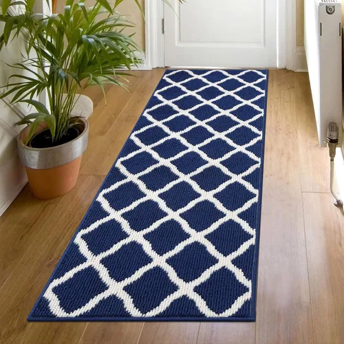 Miniatura 59 de SHACOS Alfombra de pasillo lavable de 2 x 8 pies, con parte trasera de goma antideslizante, resistente a las manchas, alfombra de cocina