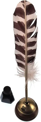 Miniatura 3 de Pluma para escribir Harry Potter Hogwart con base