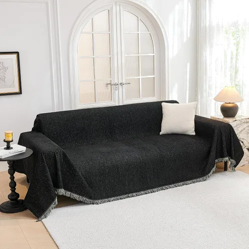 Miniatura 29 de MYSKY HOME Fundas para sillón, funda para silla reclinable, color beige, fundas de sofá para sofá modular en forma de L, fundas de sofá de gran
