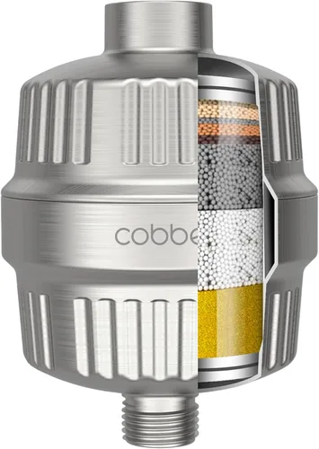Miniatura 11 de Cobbe HD HEAVY DUTY Filtro de ducha de alto rendimiento – Filtro para cabezal de ducha de 99% de eliminación para agua dura, metales pesados, cloro