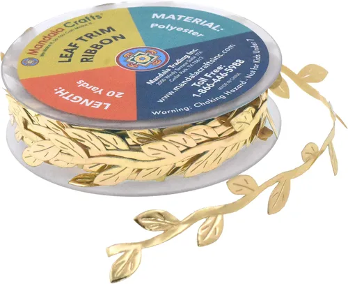 Miniatura 11 de Mandala Crafts Cinta de hojas azules para manualidades, guirnalda de hojas azules de 20 yardas para decoración de bodas, enredaderas artificiales