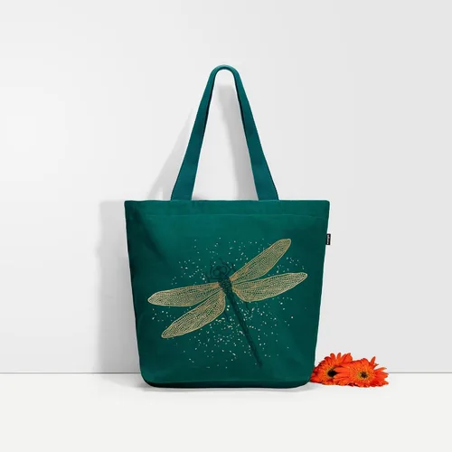 Miniatura 112 de Ecoright Bolsa de lona estética para mujer, bolsa grande con cremallera y bolsillo, bolsa de mano para mujer, para yoga, trabajo, playa
