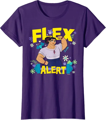 Miniatura 12 de Disney Encanto Luisa Madrigal Flex Alert Camiseta, Negro