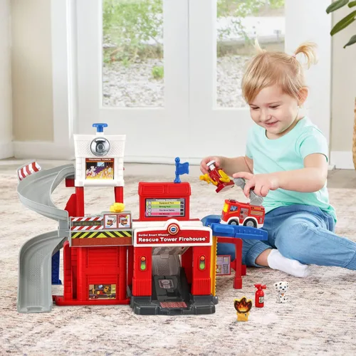 Miniatura 10 de VTech Go! Go! Smart Wheels Torre de Rescate Estación de Bomberos