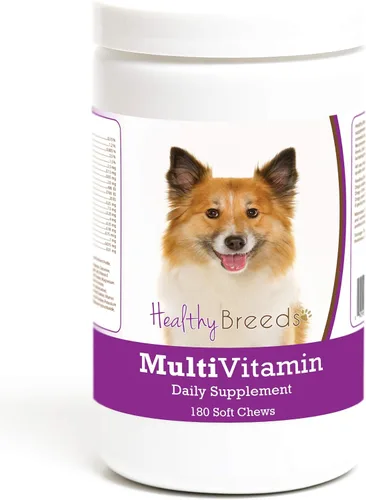 Miniatura 33 de Healthy Breeds Bulldog francés multivitamínico suave masticable para perros 180