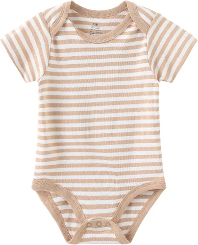 Miniatura 44 de Conjunto de canastilla para bebé, 9 piezas, conjunto de mamelucos y pantalones, conjunto de regalo unisex para bebé
