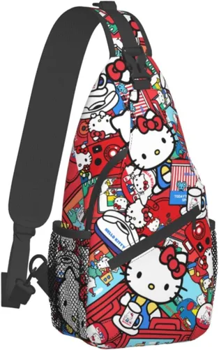 Miniatura 2 de Qshakwia Linda bolsa bandolera para mujer, riñonera cruzada para adultos, mochila de viaje, senderismo, bolsa de pecho
