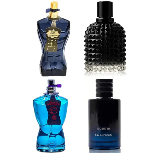 Miniatura 22 de A CENTER Colonia para hombre incluye 4 paquetes variados de perfume de regalo, 3.4 onzas líquidas cada uno Eau De Parfume Naranja Amarga, aroma a