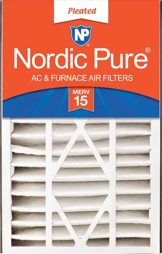 Miniatura 40 de Nordic Pure 16 x 25 x 5 (tamaño real: 15 5/8 x 24 1/8 x 4 7/8) Filtro de aire Air Bear Merv 8 de repuesto para reducción de olores de carbono puro