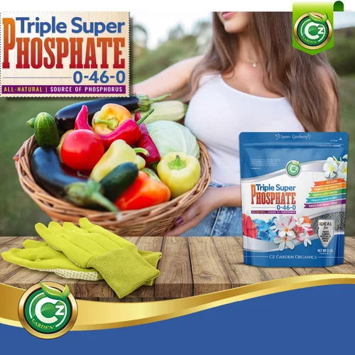 Miniatura 4 de Fertilizante triple súper fosfato 0-46-0 - Fabricado en Estados Unidos - Potenciador de floración - TSP alimento vegetal de fósforo puro