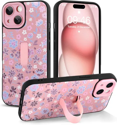 Miniatura 112 de Funda compatible con iPhone 17 Pro Max con correa de mano para los dedos, funda de teléfono con estampado de leopardo y guepardo para mujeres
